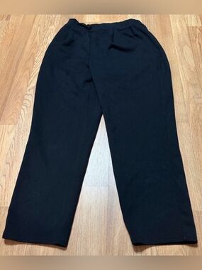✨ Halara High Waisted Wide Leg Black Lounge Pants | Women’s Size Large Regular 🖤